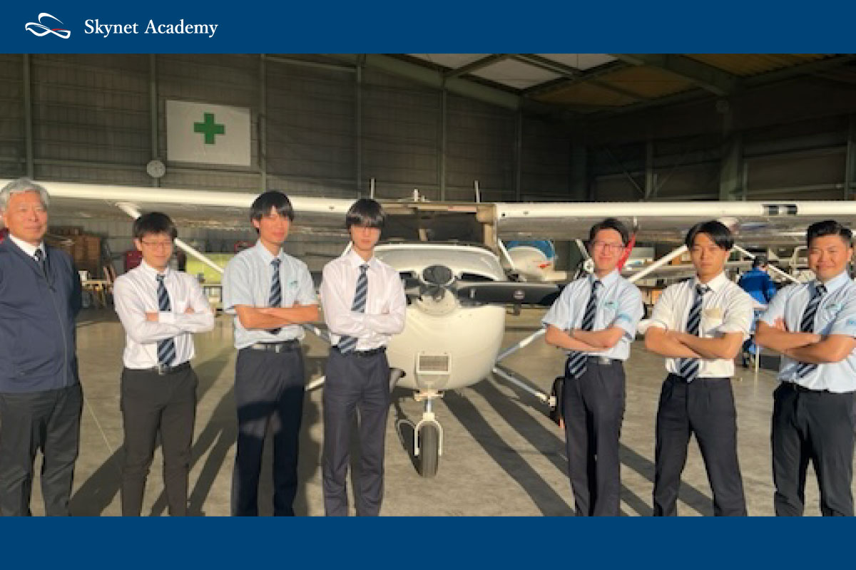 法政大学理工学部機械工学課航空操縦学専修 パイロット（航空機操縦士）訓練生の資格取得訓練を受託しました。